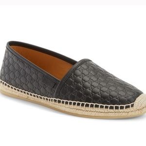 Gucci micro gg leather espadrille size38-Authentic